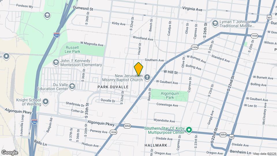 1546 S 30th St Map and Location Details
