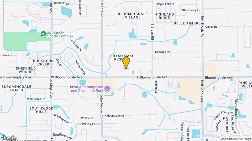 3241 Bloomingdale Villas Ct Mapa y Detalles de la Ubicación
