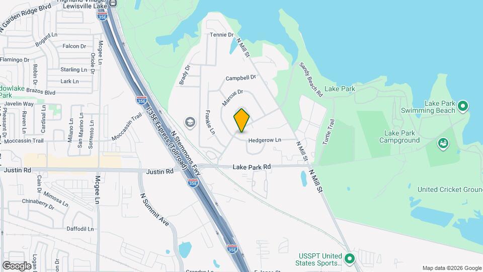 311 Hedgerow Ln Map and Location Details