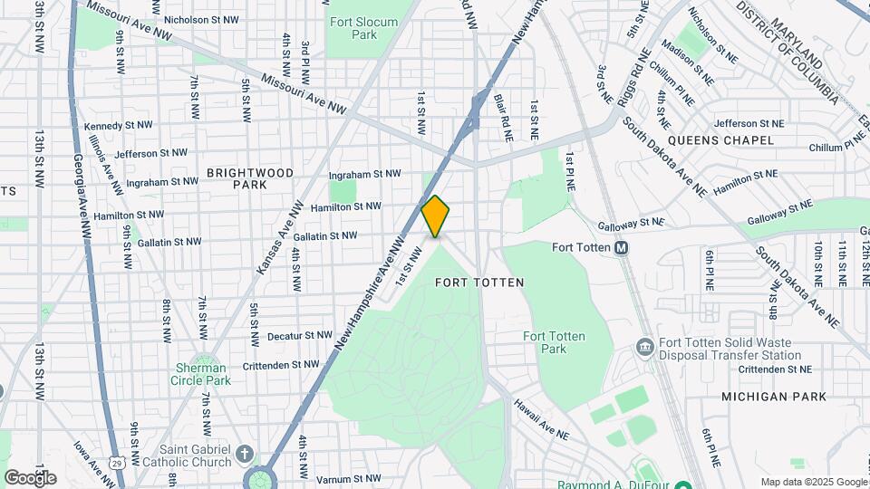 5055 1st St NW Map and Location Details