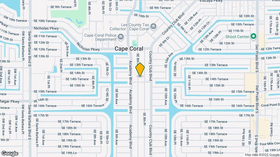 1417 SE 8th Ave Map and Location Details