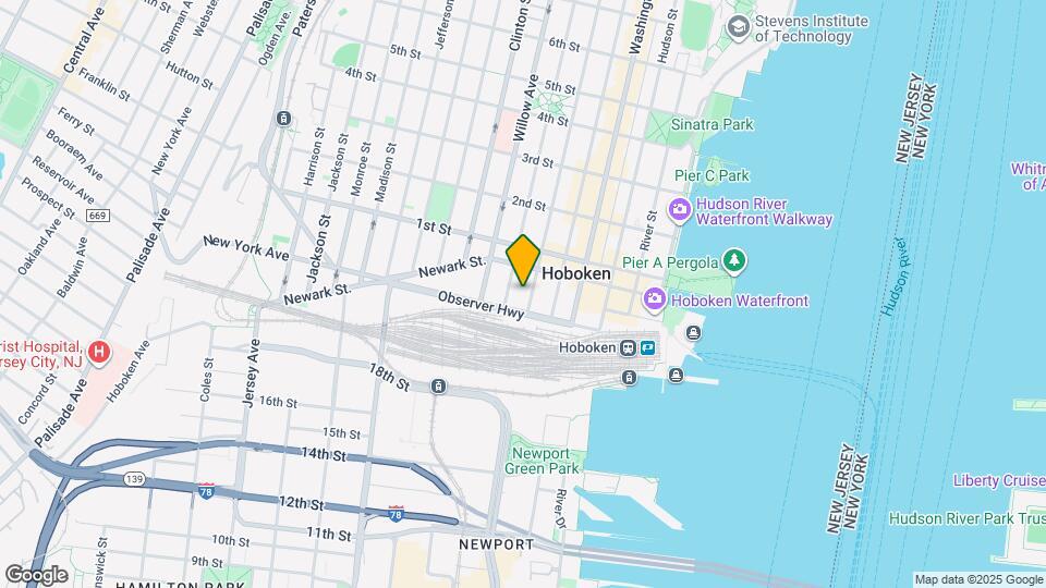 77 Park Avenue Map and Location Details