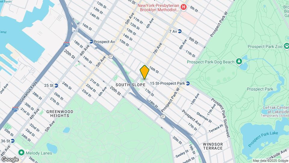 388 Prospect Ave Map and Location Details
