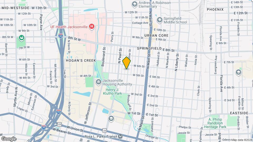 1514 Silver St Map and Location Details