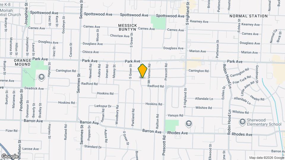 964 Brower St Map and Location Details