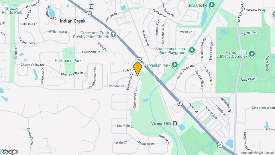 310 Chesterfield Ln Map and Location Details
