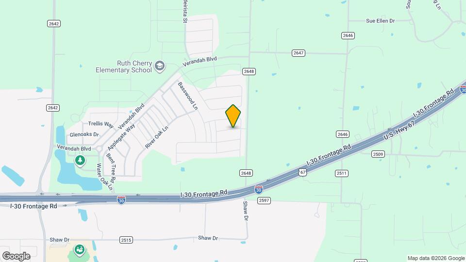 2128 Whispering Sage blvd Map and Location Details