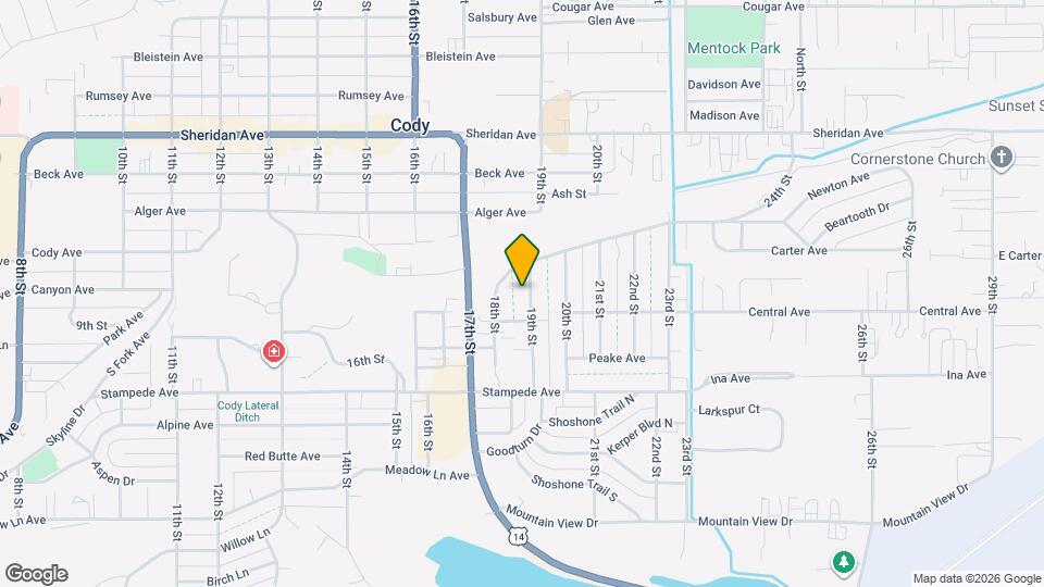 1525 19th St Map and Location Details