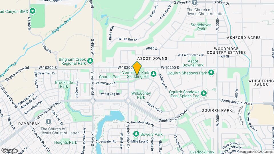 10257 S Clarks Hill Dr Map and Location Details