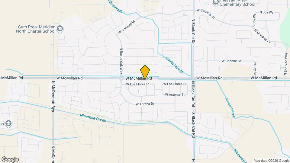 5344 W Los Flores St Map and Location Details