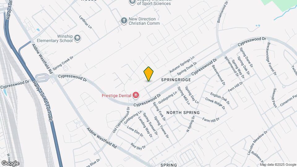 2319 Autumn Springs Ln Map and Location Details