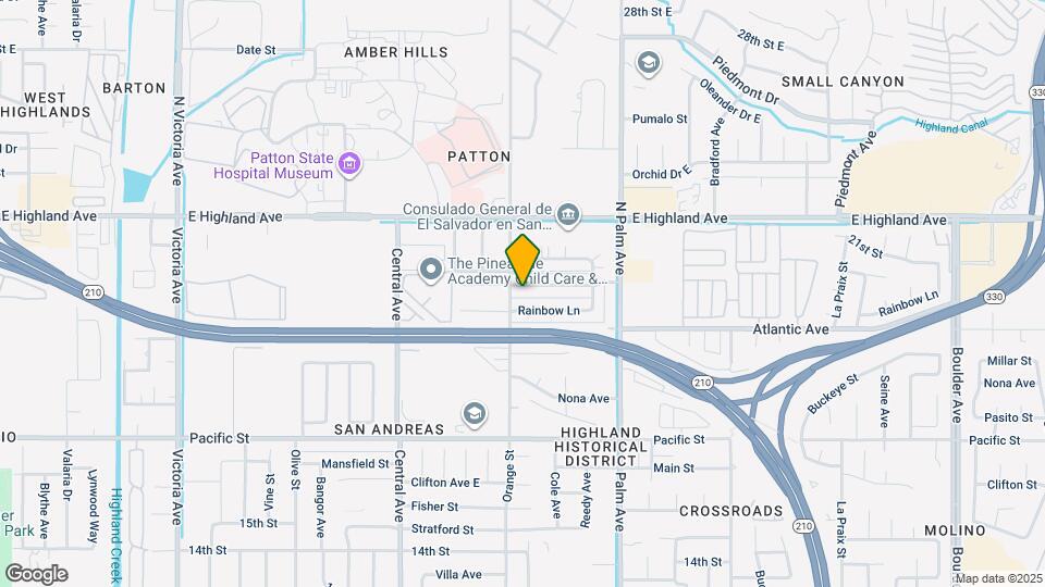 3417 20th St Map and Location Details