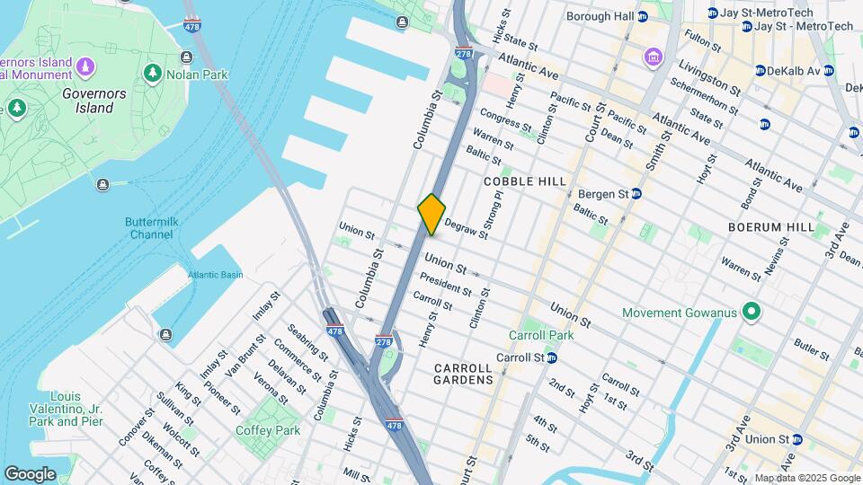 180 Sackett St Map and Location Details