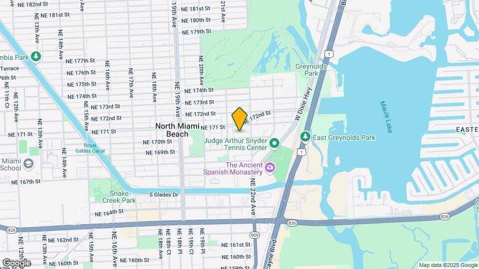 2145 NE 170th St Map and Location Details