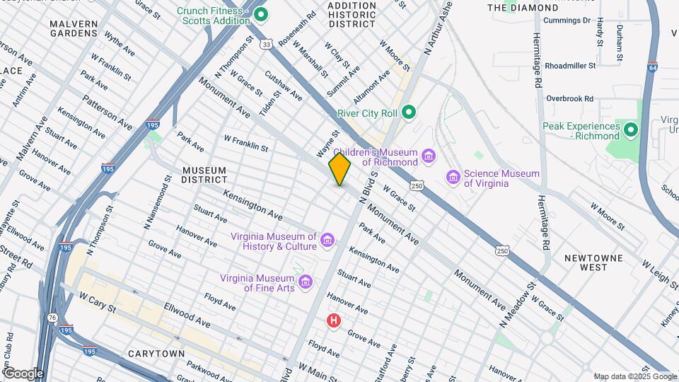 2903 Monument Ave Map and Location Details