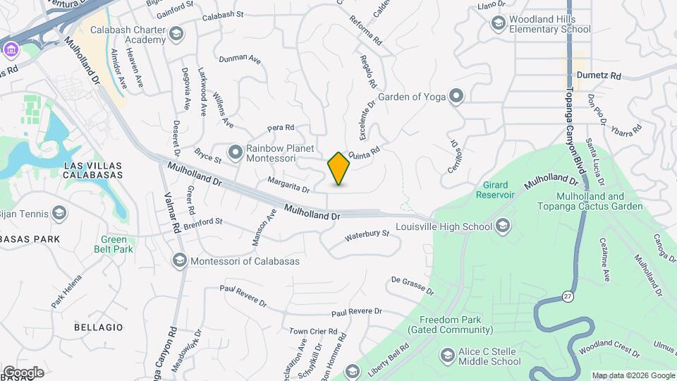 22647 Margarita Dr Map and Location Details