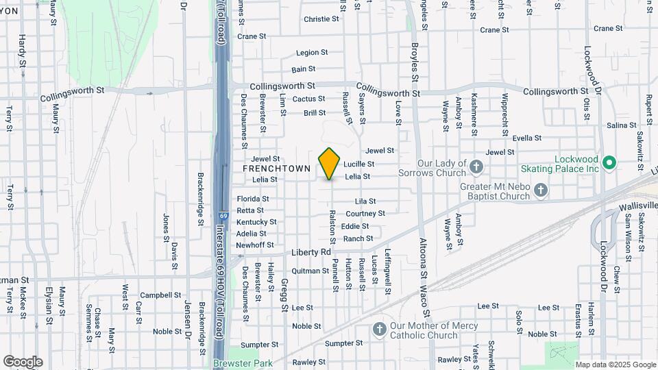 3009 Ralston St Map and Location Details
