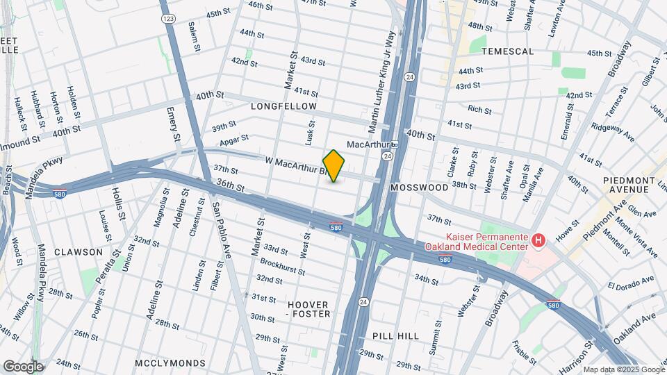 710 37th St Map and Location Details