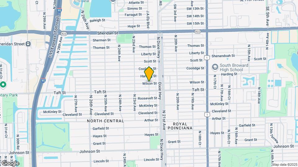 1802 N 22nd Ave Map and Location Details