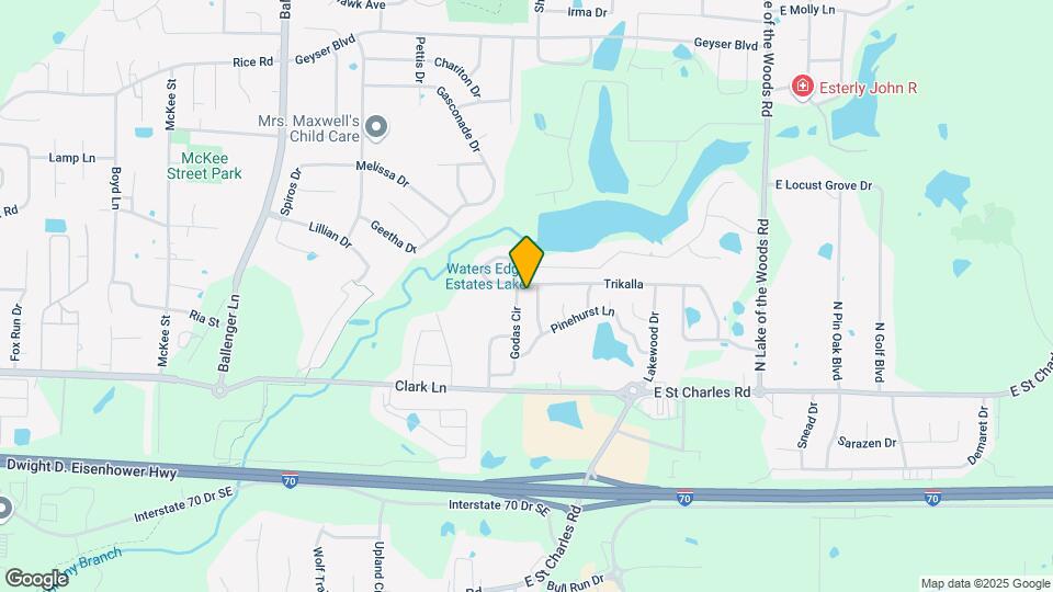 1410 Godas Cir Map and Location Details