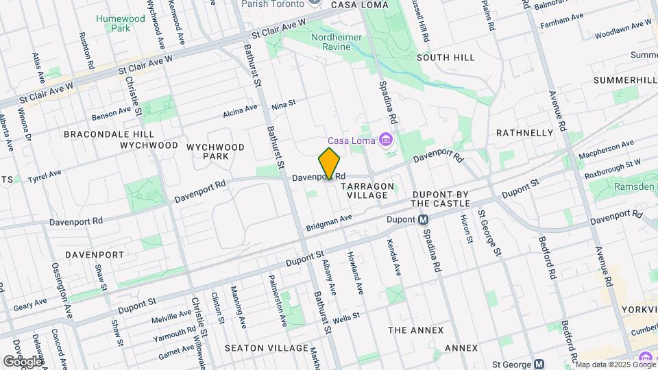 371 Howland Av Map and Location Details