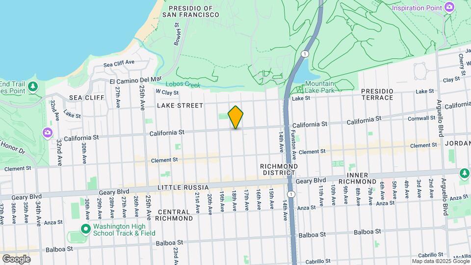 5533 California St Map and Location Details