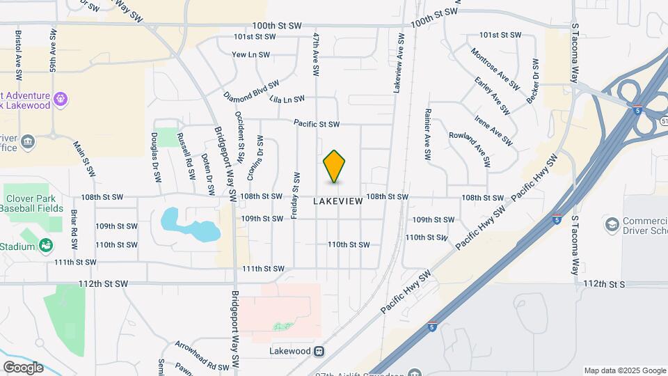 10624 Kendrick Ave SW Map and Location Details