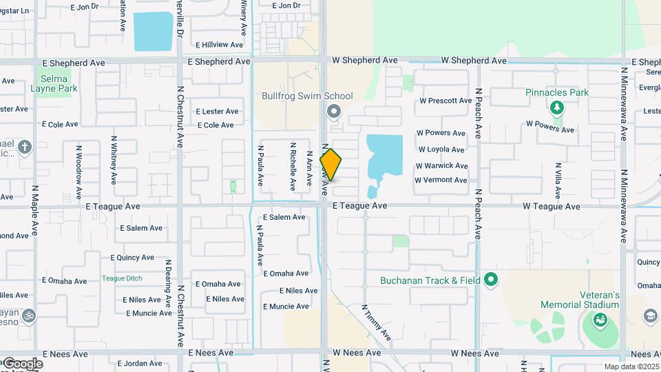 1642 N Dublin Ln Map and Location Details