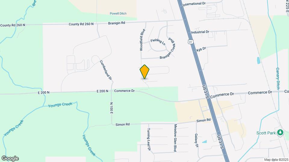 1236 Saticoy Ct Map and Location Details