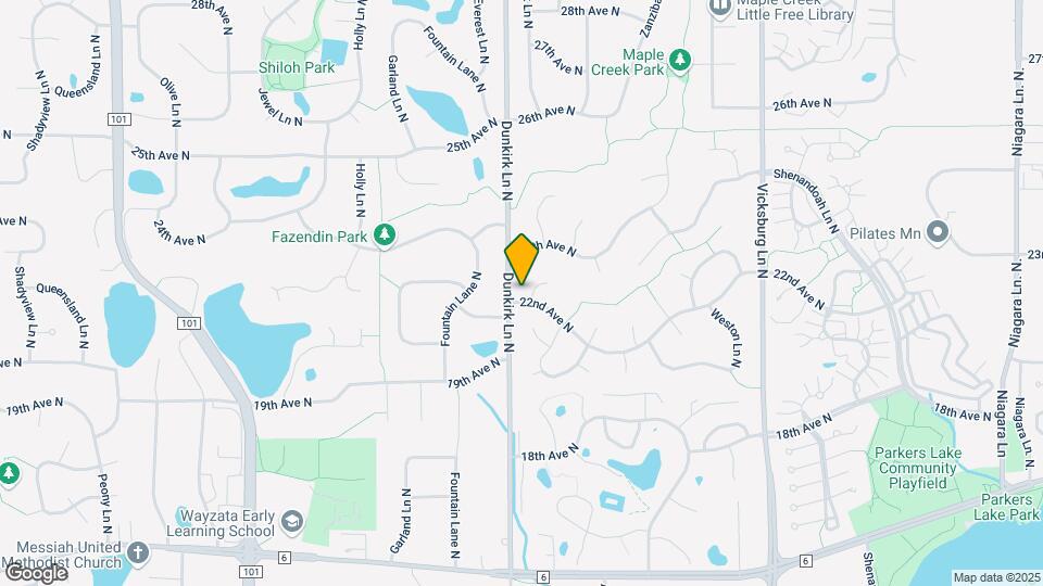 2205 Comstock Ln N Map and Location Details