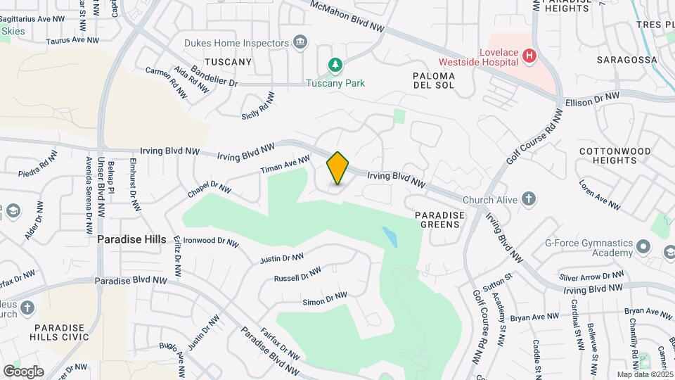 10251 Rempas Dr NW Map and Location Details