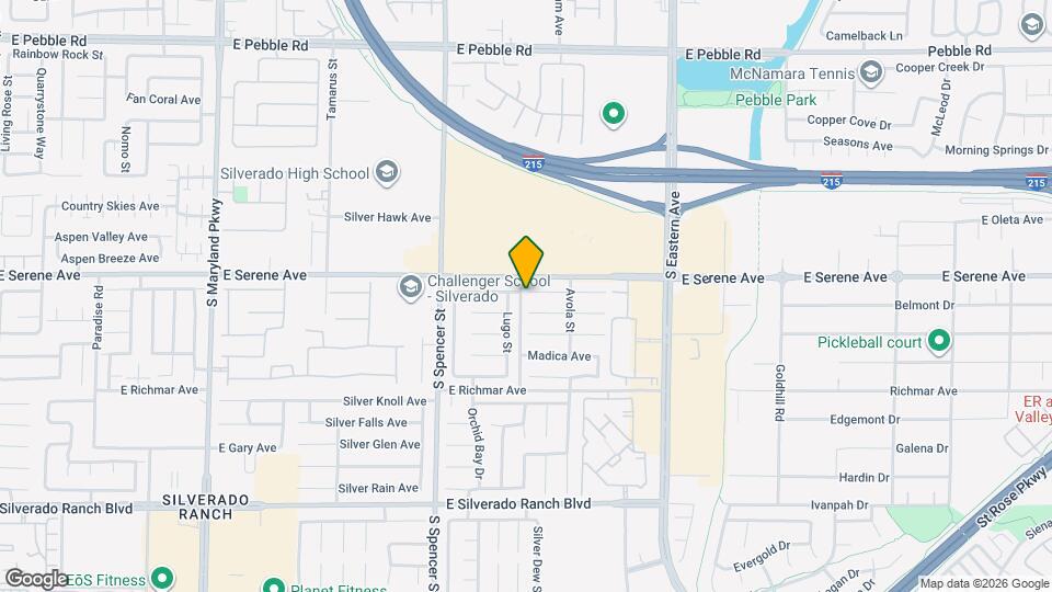 2055 Pescara Ct Mapa y Detalles de la Ubicación