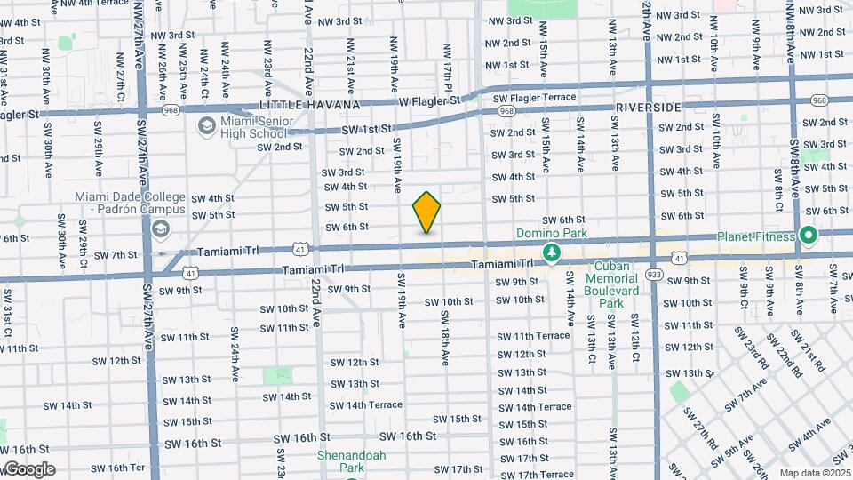 1837-1841 SW 7th St Map and Location Details