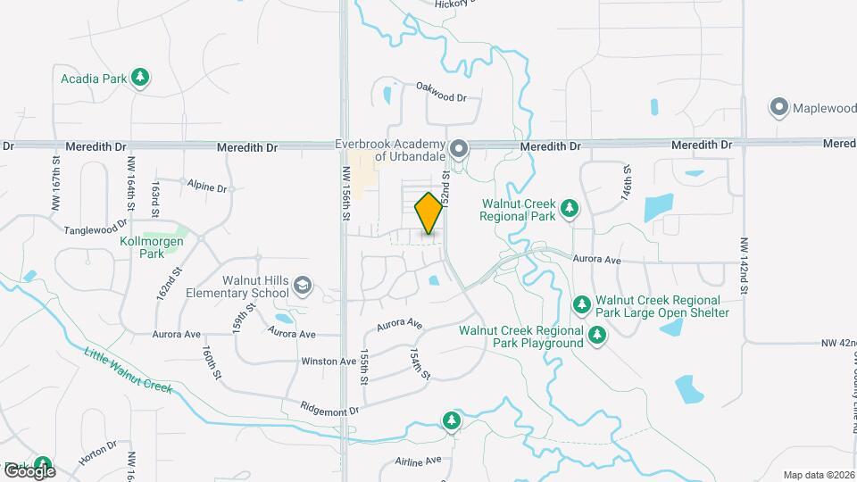 4302 152nd Pl Map and Location Details