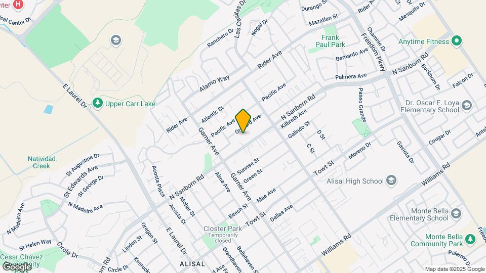 1059 N Sanborn Rd Map and Location Details