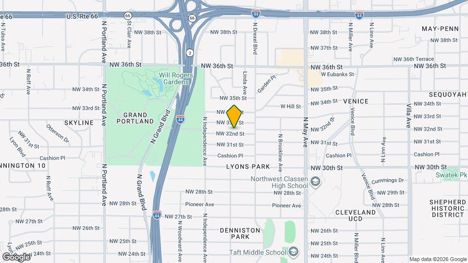 3141 NW 32nd St Map and Location Details