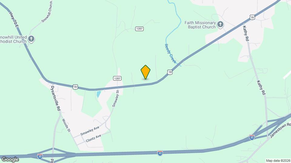 2154 US-70 Map and Location Details