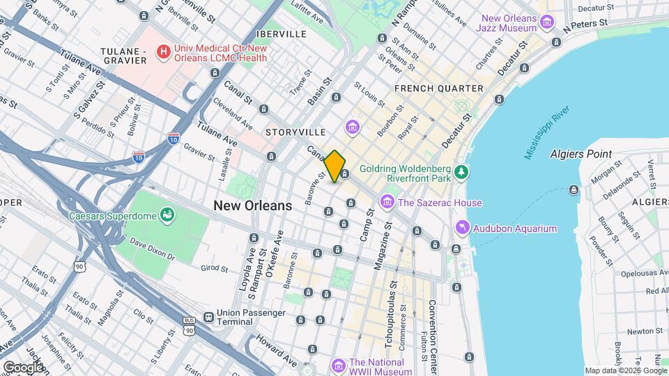 1725 Carondelet St, Unit SI ID1338070P Mapa y Detalles de la Ubicación