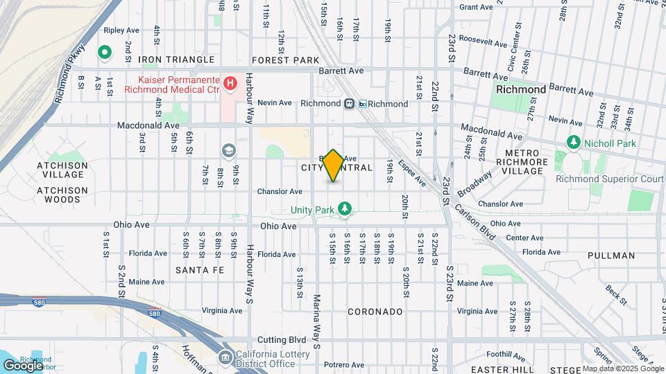1509 Chanslor Ave Map and Location Details