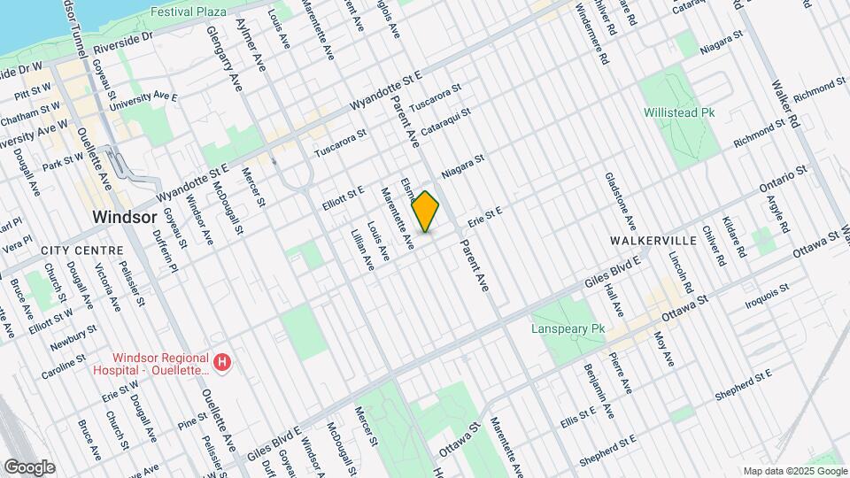 820-840 Erie St E Mapa y Detalles de la Ubicación