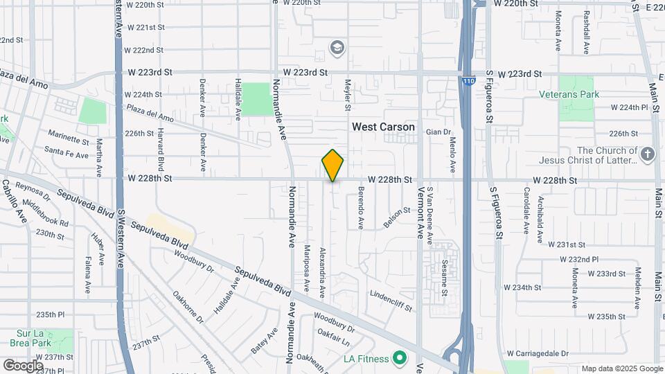 1126 W 228th St Map and Location Details