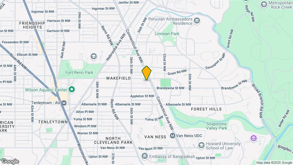 4600 Connecticut Ave NW-Unit -303 Map and Location Details