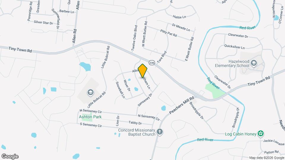 3350 Cotham Ln Map and Location Details