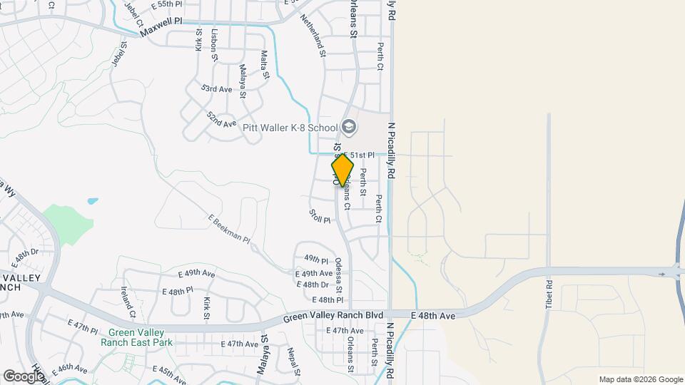 5077 Orleans Ct Map and Location Details