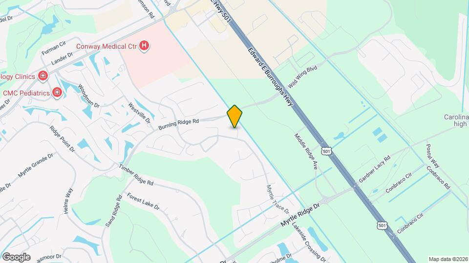 100 Timberline Dr Map and Location Details