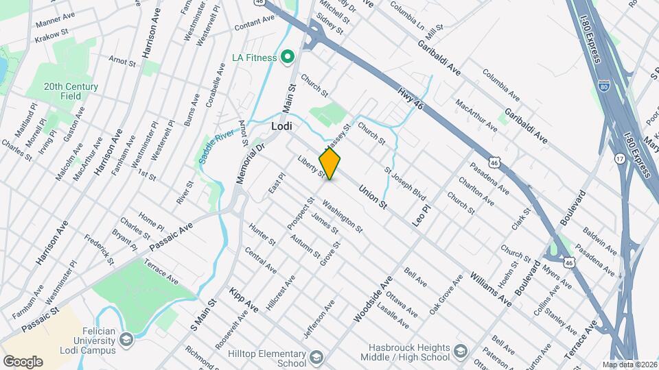 94 Liberty St Map and Location Details