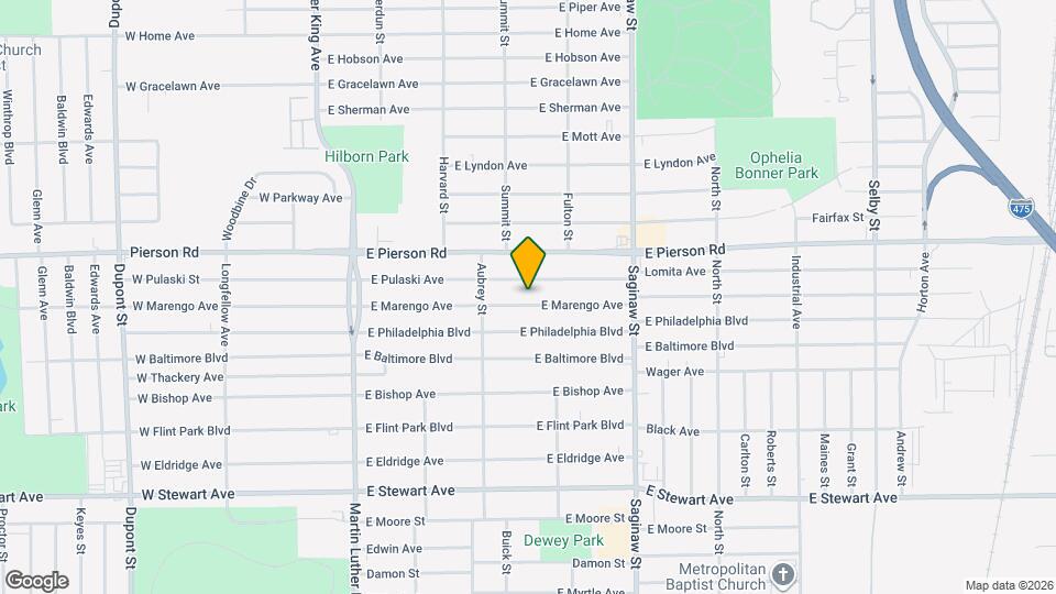501 E Marengo Ave Map and Location Details