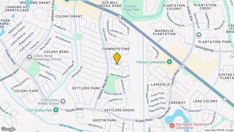 3918 Millrock Cir Map and Location Details