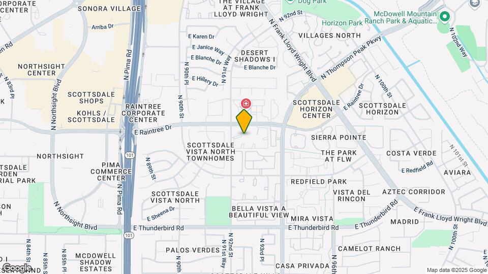 Scottsdale Horizon Apartments Mapa y Detalles de la Ubicación