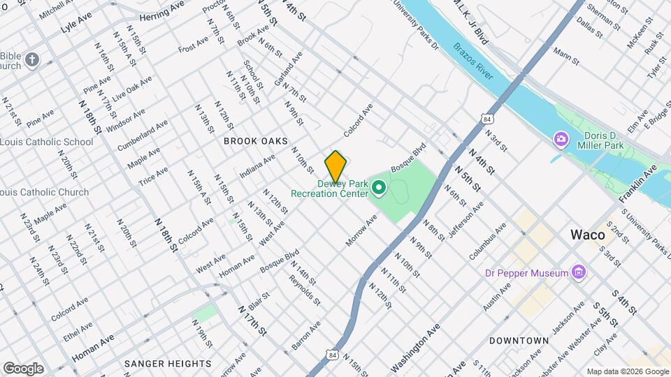 1121 N 10th St Map and Location Details